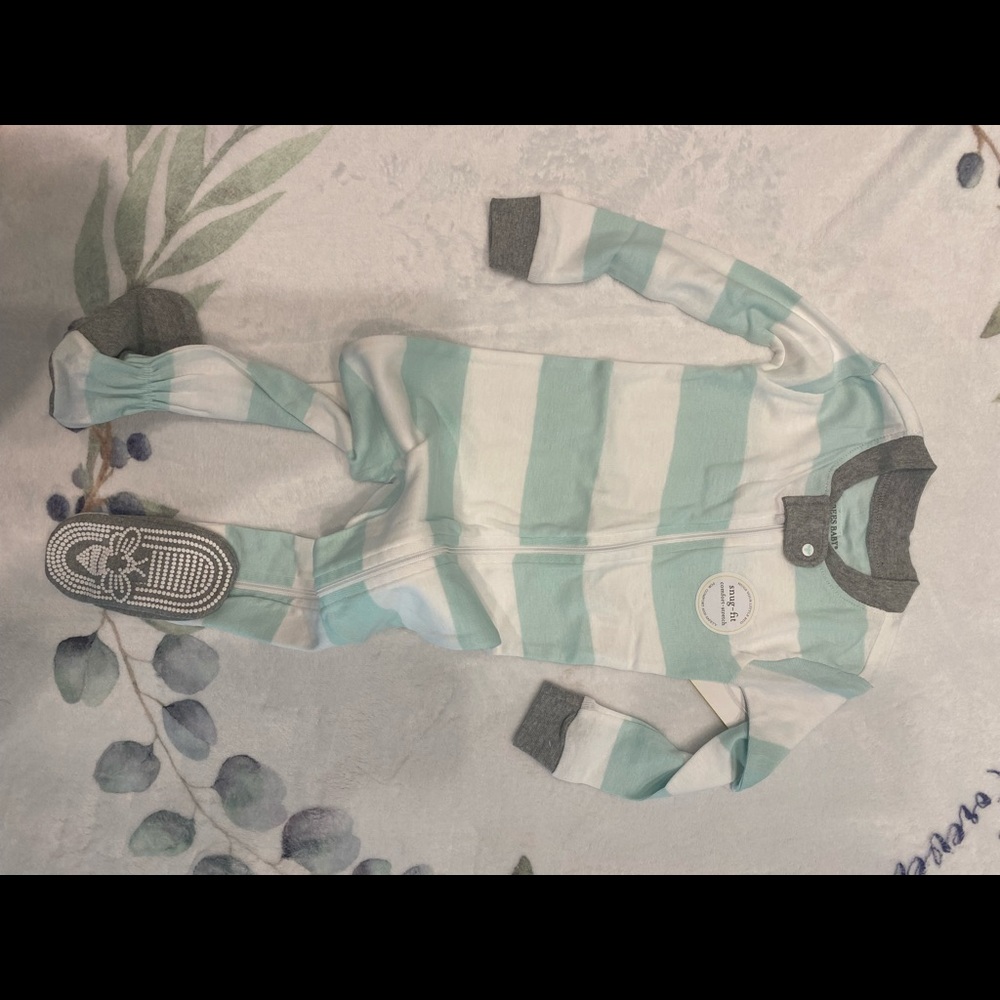 Burts bees baby pajamas 12 months